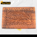 Handmade Wooden Jewelry Box – Size 6 x 4 Inches | | Handcrafted Wooden Jewellery Box for Rings, Earrings & Keepsakes | Premium Wooden Jewellery Organiser. 