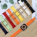 Silicone Ocean Band Strap for Smart Watch Ultra 87 654 SE 45mm 49mm 44mm 42mm Smart Watch Strap. 