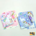 Premium Quality Mini unicorn Autograph Notebook with mini Pen| Cute stationary items for girls. 