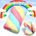 Jumbo Squishy Rainbow Marshmallow Squishy Super Slow Rising Phone Strap Squeeze Toy - intl. 