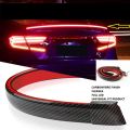 Universal LED Spoiler Rear Spoiler Lip Kit Carbonfibre. 
