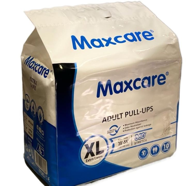 Maxcare Adult Pull Up Extra Large Xl-10 Pcs