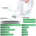 1Pcs Nano Tape 5 Meter Double Sided Heavy Duty Tape Ultimate Multipurpose Solution Washable Adhesive Strong Sticky Strips Gel Grip Tape. 