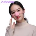 Winter Nose Warmer Cozy Handmade Wool Nose Warmer Adjustable Cold Resistant Nose Cover for Winter Elastic Nose Cover. 