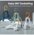 360 Degree Rotating Four Sided Foldable Hanger. 
