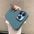 Breathable mesh BV grid weave cooling case for iPhone 14 13 12 mini 11 pro Max XR X XS Max 7 8 plus se soft thin silicone cover. 