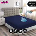 Waterproof Mattress Cover For Double Bed King Size Fitted Mattress Protector Anti Slip Bed Sheet h and s. 