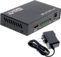 HDMI Splitter 1 in 4 Out -4K Hdmi Splitter 1x4 Ports v1.4 Powered 4K/2K Full Ultra HD 1080p US Adapter 3D Support. 