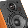 EDIFIER  R1380DB 2.0 Shelf Speaker System (42 Watt) with Bluetooth 5.1 (aptX). Infrared remote control and side controls for bass, treble and volume. Perfect for TV, PC, smartphone .. 
