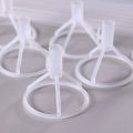PVC Plastic Stick For Balloons, 3, 5, & 10 Pack Reusable Clear Ballon Stand Stick including Cups, Baloon Decoration for Birthday, Baby Shower, Bridal Shower, Wedding, Anniversary, Farewell Party, Ideal for PVC Bobo, Transparent Latex, Foil Balloons. 