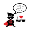 I Love Maths Cute Kids back to school gifts T Shirt for kids. 