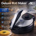 Roti Maker - Electric Roti Maker Machine Fully Automatic - Roti Maker Machine - Chapati Maker - Bread Maker Machine - Roti Maker Machine Fully Automatic Electric - Pancake Maker - Tortilla Maker - Crepe Maker - 1500w Original Company Large Size. 