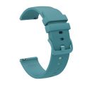 For Amazfit BIP U 20mm Solid Color Soft Silicone Watch Band. 