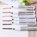 Furniture Repair Kit Wood Markers - Set of 17- Markers and Wax Sticks. 