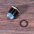 Horn Switch Horn Button Push Button Switch For Car 16mm 12V. 
