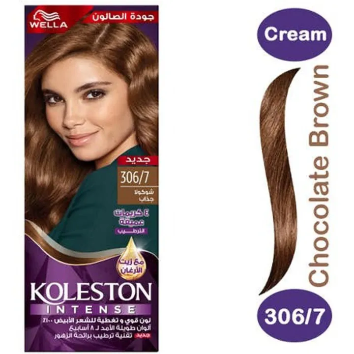 Wella%20Koleston%20Salon%20Quality%20Hair%20Color%20Creme%20306/7%20Chocolate%20Brown%20-%20Image%202