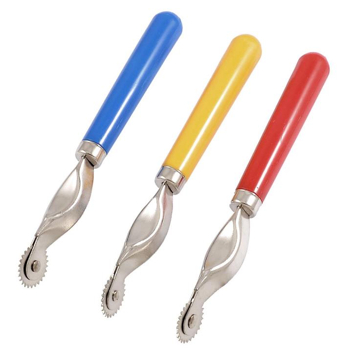 Tracing Wheel Sewing Tool, Plastic Handle Needle Point Tracing Wheel, Random Color Tracing Wheel Sewing Tool, Professional Stitch Marking Spacer for Arts and Leather Crafts