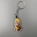 2023 Cute Garbage Bag Cool Memes Keychain 3D Modeling Banana Cat Hooded Cat Race Cat Maxwell Cat Student Gift Keychain Accessor. 