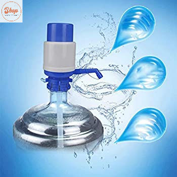 Water Pump Portable Manual Hand Pressure For 19Liter Water Bottles And Dispensers
