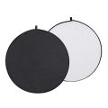 5 in 1 Collapsible Round 60cm Camera Lighting Photo Disc Reflector Diffuser Kit. 