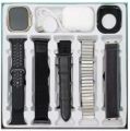 Ultra 2 12 In 1 Smart Watch With 10 Straps & Airpods Pro - Wireless Charger & Watch Cover Twelve In One - Smart Watch Ultra 2 - Men & Women Wear - New Collection - Smart Watch -. 