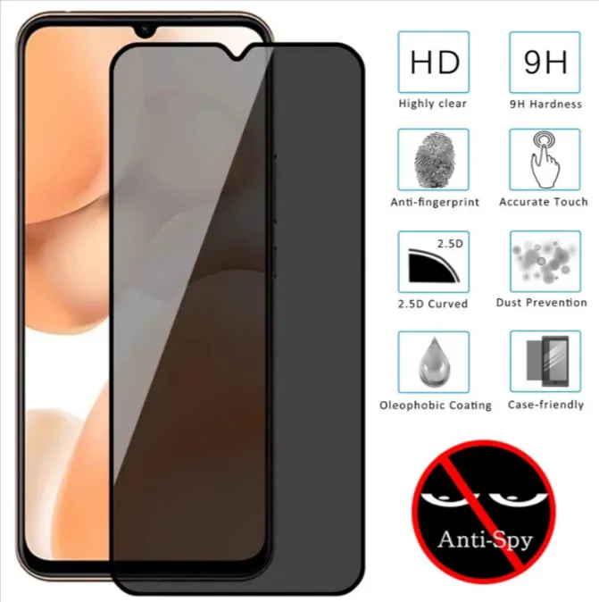 Infinix%20Smart%209%20Privacy%20Protector%2045%20Degree%20HD%20Tempered%20Glass%20Anti%20Spy%20Privacy%20Protector%20for%20Infinix%20Smart%209%20-%20Image%203
