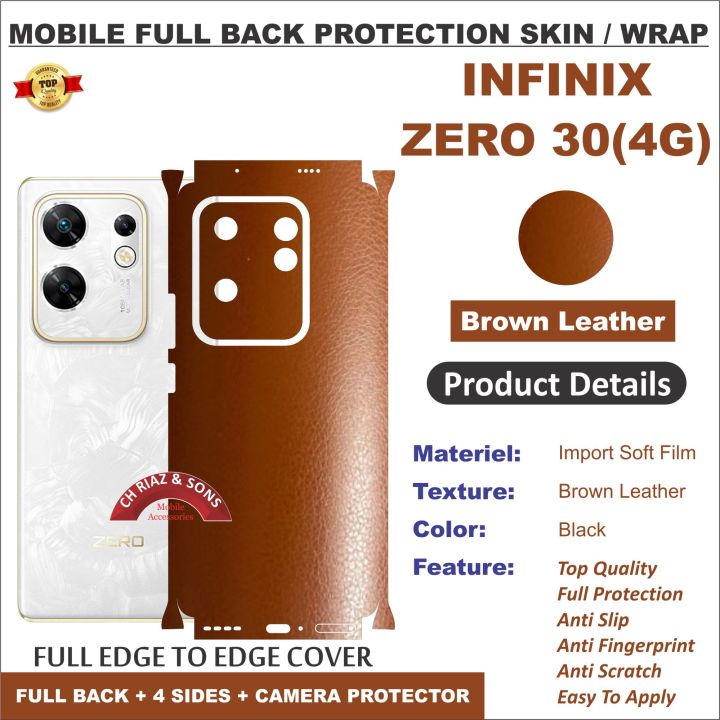 INFINIX%20ZERO%2030%204G%20FULL%20BACK%20360%20premium%20Protection%20Skin%20Wrap%20full%20cover%20Premium%20Quality%20-%20Image%203