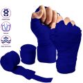 Premium Gym Wrist Wraps Patti Pair of Wraps Bandage Men 2 Rolls 4 Meter Cotton Sports Strap Boxing Bandage boxing bandages, Hand Wrap Bandages Boxing Hand Wrist Grip Strap Kick boxing Handwraps Karata Martial arts Patti in Different Colour. 