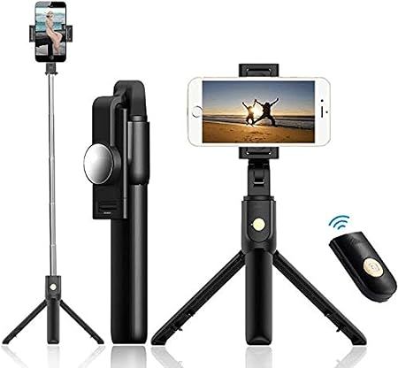 3-in-1 Professional Phone Camera Tripod Stand Holder - Extendable Bluetooth Selfie Tripod Phone Stand -Suitable Smartphone Stand- HIGH Quality Mobile holder /Mobile Holder Tripod/Selfie Stick Best Gift For Anyone