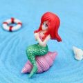 1 4Pcs/Set Pretty Kawaii Mermaid Figurines Fish Tank Handicrafts For Aquarium Artificial Mermaid Ornaments Aquarium Decoration. 