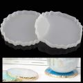 6PCS Resin Coaster Molds for DIY Geode Coasters, Home Decor. 