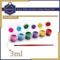 Keep Smiling - Mini Paint kit For Young kids (6 Color in each Tray). 