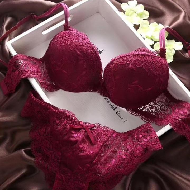 Underwire Double Padded Foamic Bridal Bra & Panty Set for Girls - Premium Quality, Soft Padded