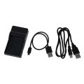 HAOEN LI-50B Camera Battery USB Charger for Olympus Tough-8010 9010 SZ-30MR SP-810U. 