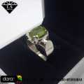 Natural Peridot Stone Ring , Handmade Peridot Ring , 925 Silver Ring With Peridot Gemstone. 
