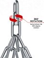 Boxing punch Bag Chain For Hanging Strand Bag MMA Swivel Chain Bag. 