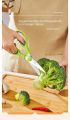 Kitchen Scissor With Cover Tailor Paper Cuttings orange handle office scissors household stainless steel multi-function scissor Use with Nut Cracker. 