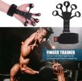 Finger Gripper - Guitar Finger Exerciser Hand Strengthener Hand Trainer - Hand Gripper - Exercise Tool - Silicone Made Strong Body Building - Grip training equipment , 1 PC , VS. 