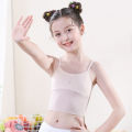 Girls' Youth Development Period Wear Within Small Vest Sling 9-15 Children Elementary School Underwear Summer Breathable. 