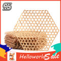 Bamboo Steaming Mat Washable Hexagonal Meal Mat Coaster Sushi Plate. 
