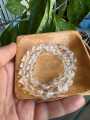 Pair of Clear Quartz Crackle Bead Bracelet. 