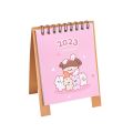 【NEW】 2022 2023 Cute Animal Cat Mini Desk Calendar Decoration Stationery School Supplies Kawaii Desk Calendars Office Supplies. 