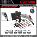 Crown Mini Drill Die Grinder 150W with LCD Screen - 44 pcs with Accessories. 