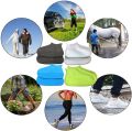 Silicone Waterproof Shoe Cover Portables Reusable Foldable Stretchable Rain Boots Overshoes, Non-Slip Silicone Galoshes for Indoor/Outdoor Beach Snow Fishing Camping for Kids Women Men. 