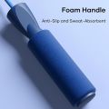 Jump Rope, Adjustable Jumping Ropes Cable with Ball Bearings, Skipping Rope Tangle-Free Rapid Speed for Men Women Kids, Steel Jump Ropes Workout with Foam Handles for Home Exercise, Fitness. 
