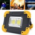USB Rechargeable 20W COB LED Flashlight Outdoor Waterproof Flood Light USB and Power Bank Charging Strong Flashlight for Camping Traveling Hiking Cycling Workshop Car Repairing and SOS Emergency. 