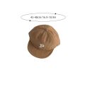 Solid Color Letter Baseball Cap for Baby Korean Embroidered Kids Sun Hat Summer Adjustable Boy Girl Peaked Caps Gorras. 