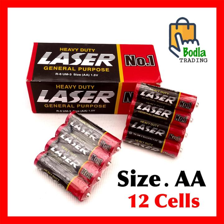 12 Pcs General Purpose Cells AA Size 1.5V Battery Cell For Clocks & Toys