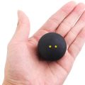 Training Tool Double Yellow Dot Rubber Balls for Player Two-Yellow Dots Squash Ball Training Squash Ball Low Speed Ball. 