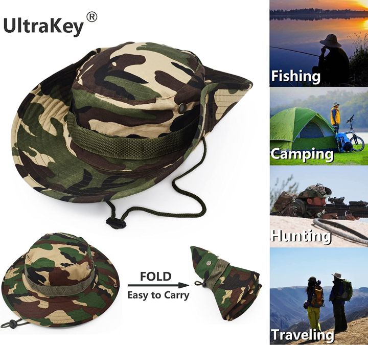 Sun%20Hat%20for%20Men%20Cotton%20Summer%20Breathable%20Foldable%20Safari%20Boonie%20Hat%20-%20Image%208